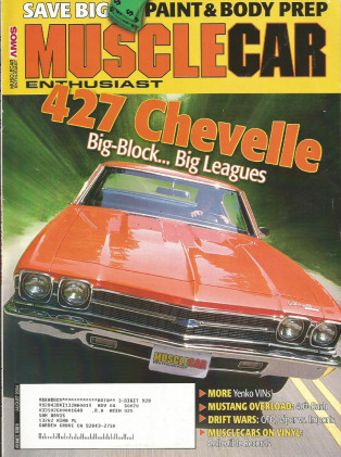 MUSCLECAR ENTHUSIAST 2004 AUG - 427 CHEVELLE, DRIFT:GTO, VIPER v IMPORTS,YENKO